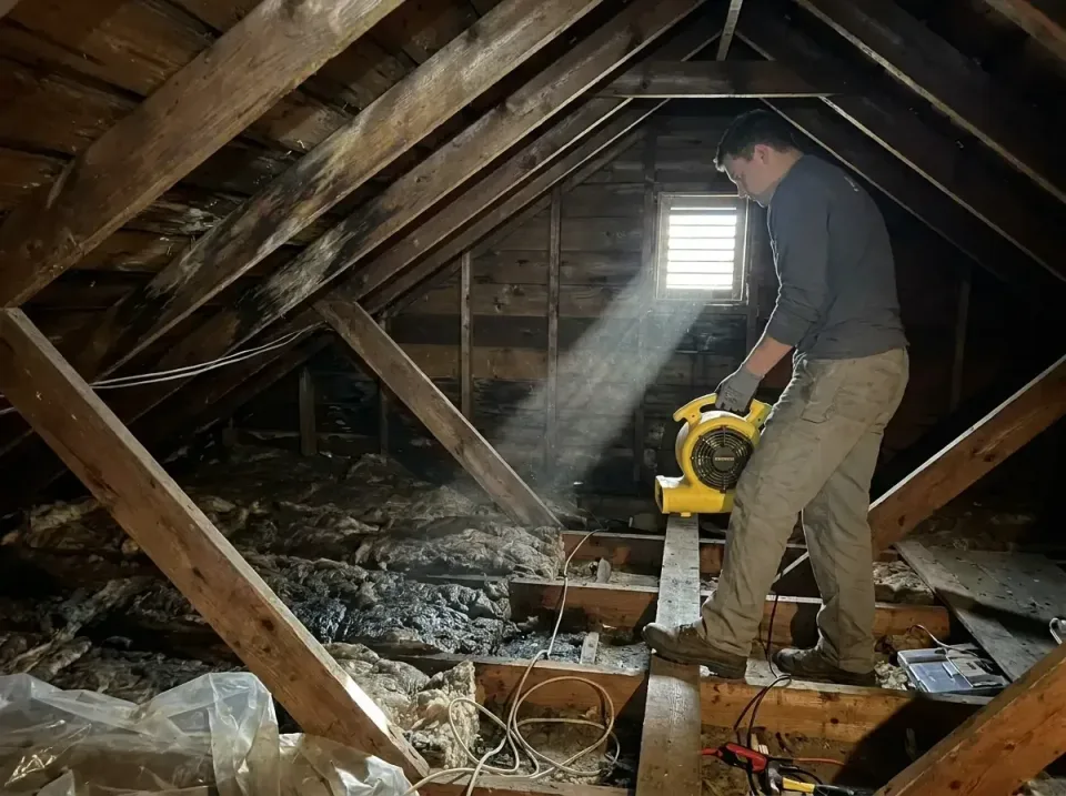 attic-water-damage-drying-proc-007 — frequently asked questions, Emergency Water Extraction & 24/7 Flood Response in Citrus…